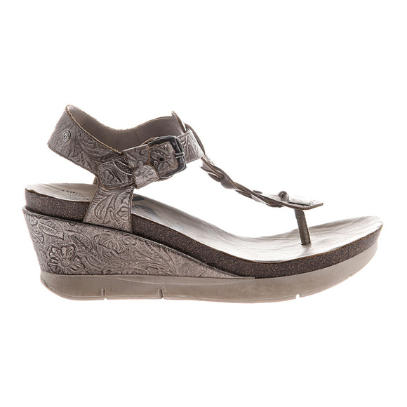 OTBT Women's Graceville Wedge Sandals - Lt Pewter - Picture 4 of 4